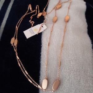 Franklin Rose Gold Long Necklace